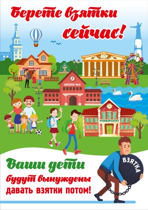 Плакат по антикоррупции Плакат по антикоррупции